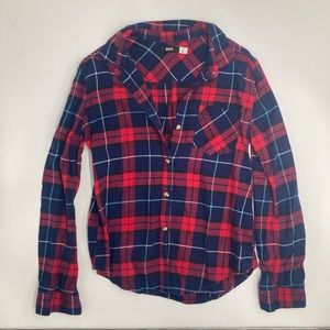 Small plaid urban outfitters button up